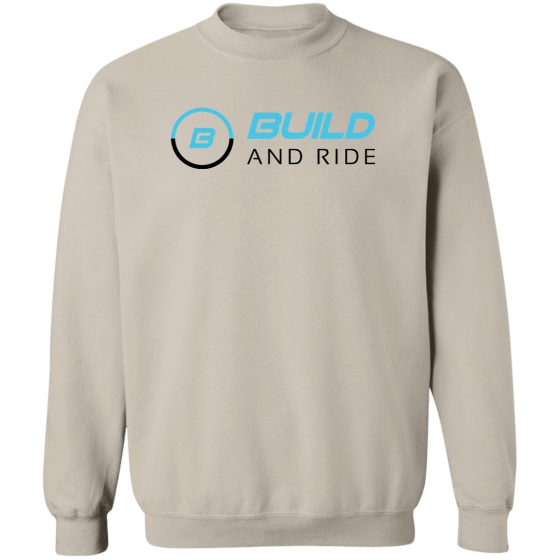 Build And Ride Crewneck Sweatshirt - Build And Ride