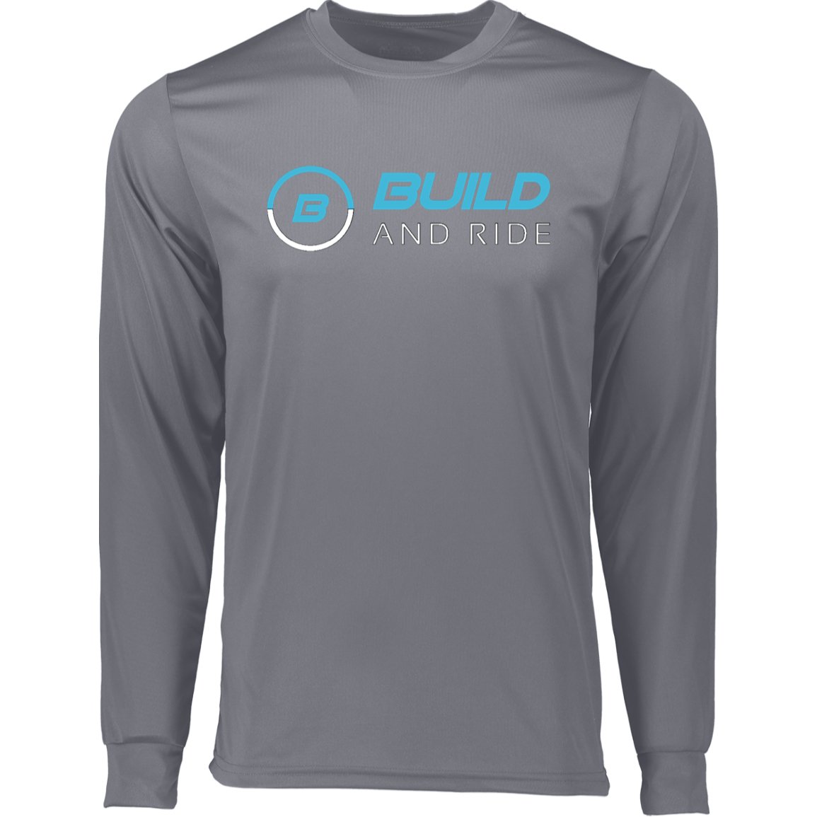 Build And Ride Long Sleeve Moisture-Wicking Tee - Build And Ride