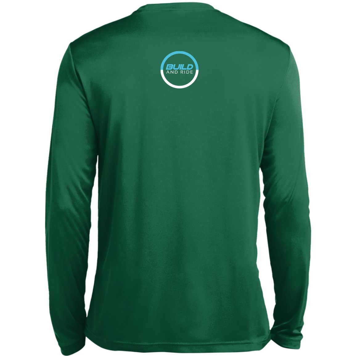 Build And Ride Long Sleeve Moisture-Wicking Tee - Build And Ride